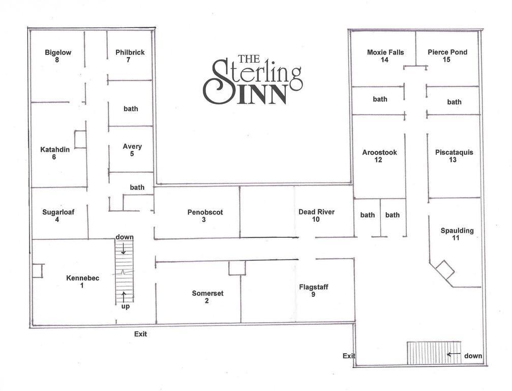 The Sterling Inn Caratunk Esterno foto
